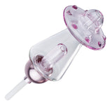 (NECTAR COLLECTOR) 5" UFO SCREW CERAMIC TIP - PINK