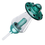 (NECTAR COLLECTOR) 5" UFO SCREW CERAMIC TIP - TEAL