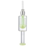 (NECTAR STRAW) TREE PERC WITH SCREW CERAMIC TIP SET - JADE GREEN