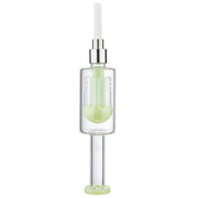 (NECTAR STRAW) TREE PERC WITH SCREW CERAMIC TIP SET - JADE GREEN