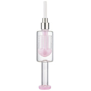 (NECTAR STRAW) TREE PERC WITH SCREW CERAMIC TIP SET - JADE PINK