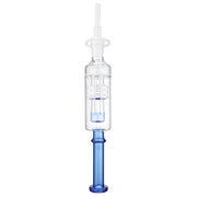 (NECTAR STRAW) DIAMON PERC WITH SCREW CERAMIC TIP SET - BLUE