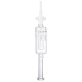 (NECTAR STRAW) DIAMON PERC WITH SCREW CERAMIC TIP SET - CLEAR