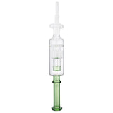 (NECTAR STRAW) DIAMON PERC WITH SCREW CERAMIC TIP SET - GREEN