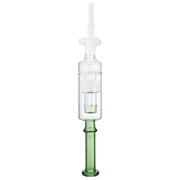 (NECTAR STRAW) DIAMON PERC WITH SCREW CERAMIC TIP SET - GREEN