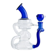 (RECYCLER) 7.5" COLOR ACCENT RECYCLER - BLUE