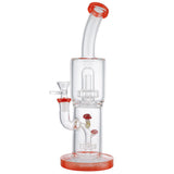 (WATER PIPE) 12" MUSHROOM PERC - ORANGE