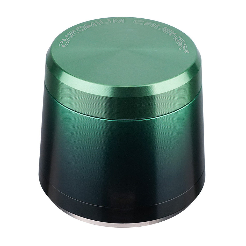 (GRINDER) 2.5" CHROMIUM CRUSHER 3PC #CN6553 - GREEN