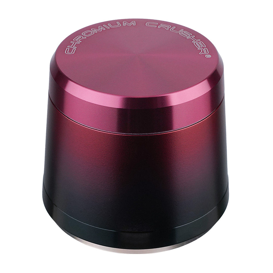 (GRINDER) 2.5" CHROMIUM CRUSHER 3PC #CN6553 - RED