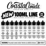 COASTAL CLOUDS E-LIQUID 100ml - NEW ARRIVAL