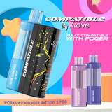 (DISPOSABLE) COMPATIBLE BY KRAVE POD 15ML