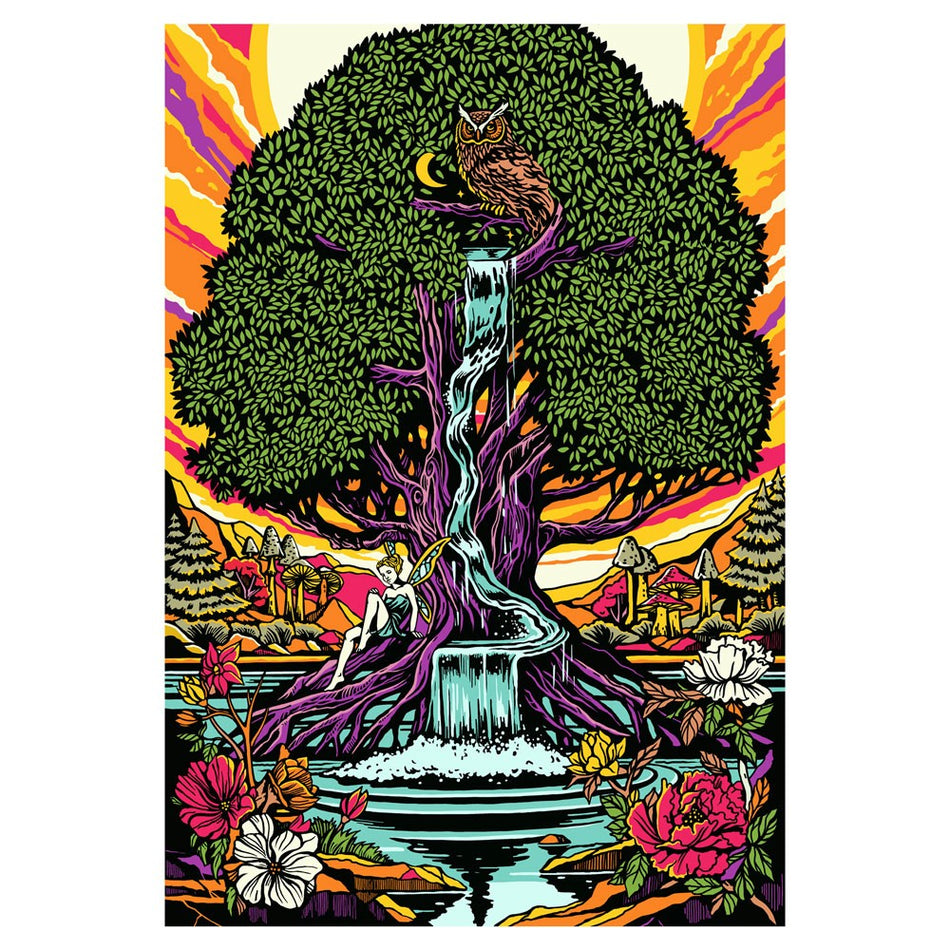 (3D TAPESTRIES) 60" X 90" GIVING TREE