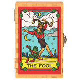 (WOODEN BOX) SMALL 6" X 4" THE FOOL