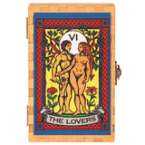 (WOODEN BOX) SMALL 6" X 4" THE LOVERS