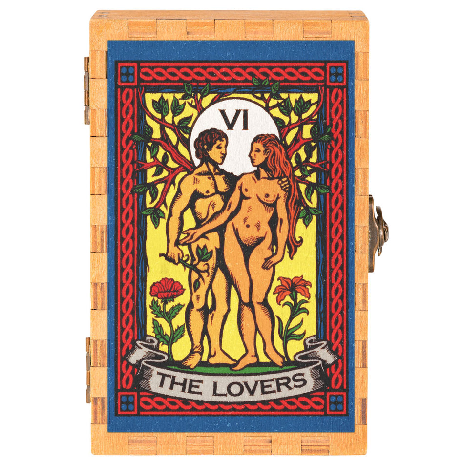 (WOODEN BOX) SMALL 6" X 4" THE LOVERS