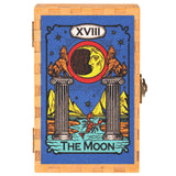 (WOODEN BOX) SMALL 6" X 4" THE MOON