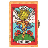 (WOODEN BOX) SMALL 6" X 4" THE SUN