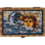 (WOODEN BOX) SMALL 6" X 4" SUNRISE