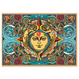 (3D TAPESTRIES) 60" X 90" MERMAID SUN MOON