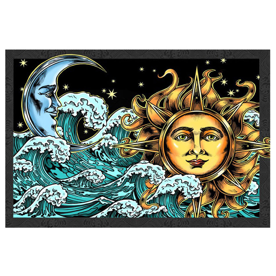 (3D TAPESTRIES) 60" X 90" MOON RISING