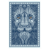 (3D TAPESTRIES) 60" X 90" LION