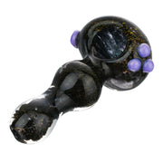 (HAND PIPE) 3.5" BALL GRIP IN MIDDLE - PURPLE