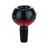 (BOWL) GOG BLACK TUBING 14MM - RED