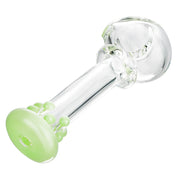 (HAND PIPE ) 4.5" CLEAR TUBING CANDY - LIME