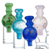 (CARB CAP)  BALL CARB CAP SHINY DOTS - GREEN