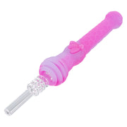 (SILICONE) STRATUS 7" BEE HONEY DIPPER - BUBBLE GUM