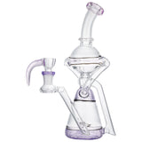 (WATER PIPE) 10" TIPLE TONE RECYCLER - PURPLE