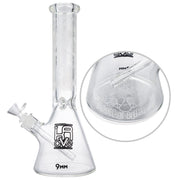 (WATER PIPE) 14" KRAVE 9mm THICK BEAKER - STAY TRIPPY