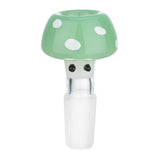 (BOWL) 14mm MUSHROOM HEAD - JADE GREEN