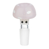 (BOWL) 14mm MUSHROOM HEAD - JADE PINK