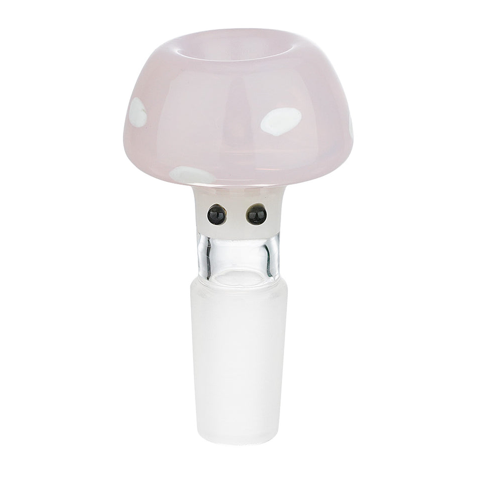 (BOWL) 14mm MUSHROOM HEAD - JADE PINK