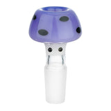 (BOWL) 14mm MUSHROOM HEAD - JADE PURPLE