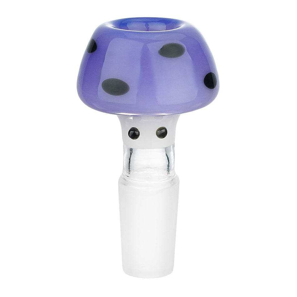 (BOWL) 14mm MUSHROOM HEAD - JADE PURPLE