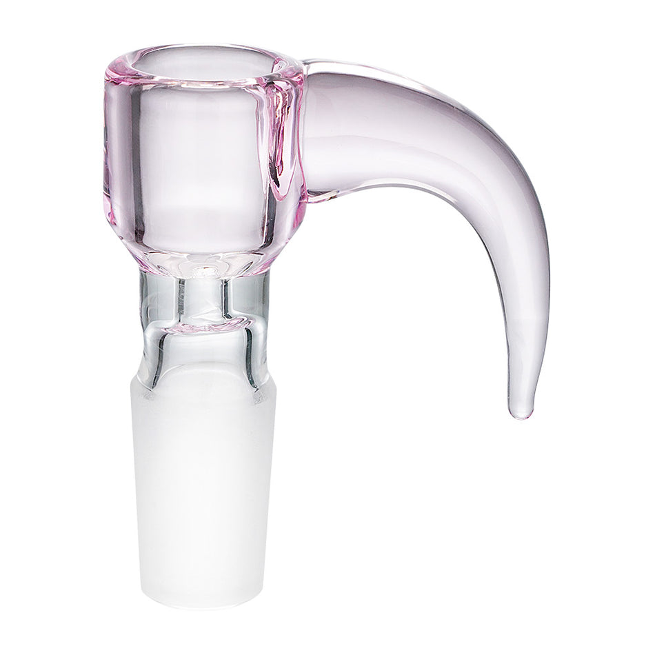 (BOWL) 14mm DEEP BOWL LONG TAIL - PINK