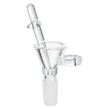 (BOWL) 14mm FUNNEL WITH GLASS POKER - BLUE