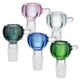 (BOWL) 19mm DEEP BOWL WITH HANDLE - CLEAR