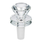 (BOWL) 14mm CRYSTAL CROWN - CLEAR