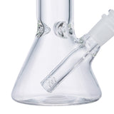 (WATER PIPE) 8" LA BELLE BEAKER - CLEAR