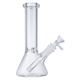 (WATER PIPE) 8" LA BELLE BEAKER - CLEAR