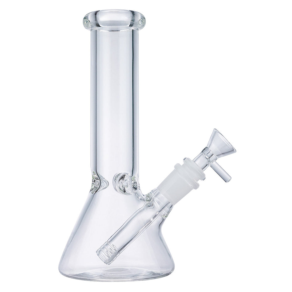(WATER PIPE) 8" LA BELLE BEAKER - CLEAR