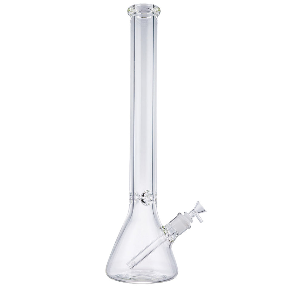 (WATER PIPE) 20" 9mm THICK BEAKER - CLEAR