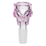 (BOWL) 14mm CHARACTER FACE SKULL - PINK