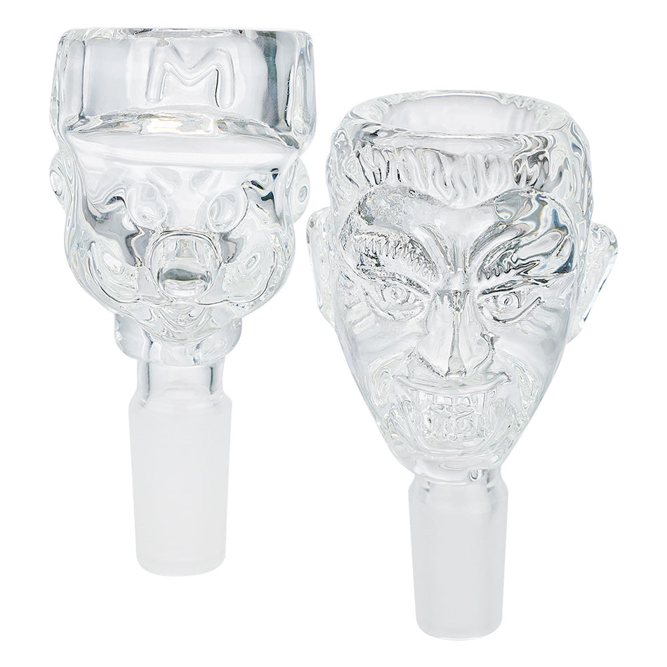 (BOWL) 14mm CHARACTER MARIO - CLEAR