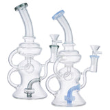 (RECYCLER) 9" FINGER HOLE GRIP - GREY