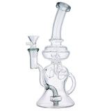 (RECYCLER) 9" FINGER HOLE GRIP - GREY