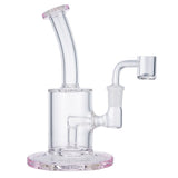 (RIG) 7 INCH HEAVY BASE STRAIGHT - PINK